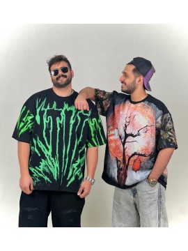 تیشرت چاپ دار کد 3392